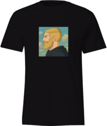 Футболка. Chad. Ghibli style